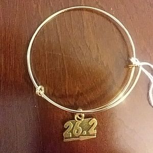 Runner's 26.2 mile Charm Bracelet
